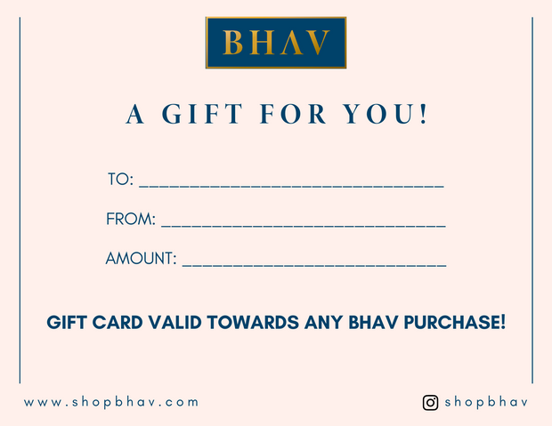 BHAV Gift Card